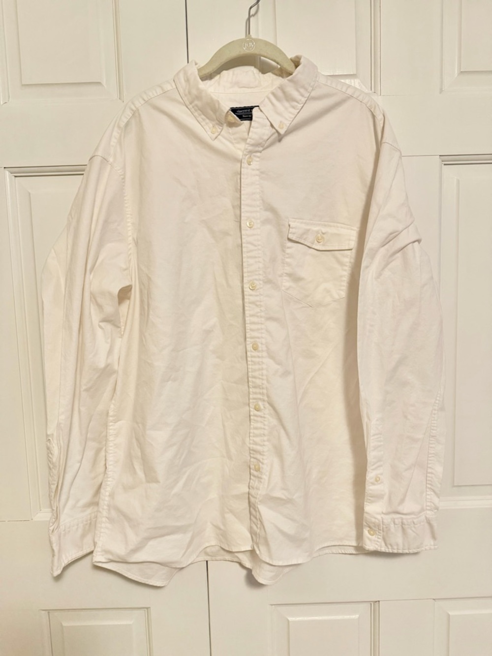 Vineyard Vines White Button Down Shirt Men's XXL Long Sleeve Classic‎ Fit